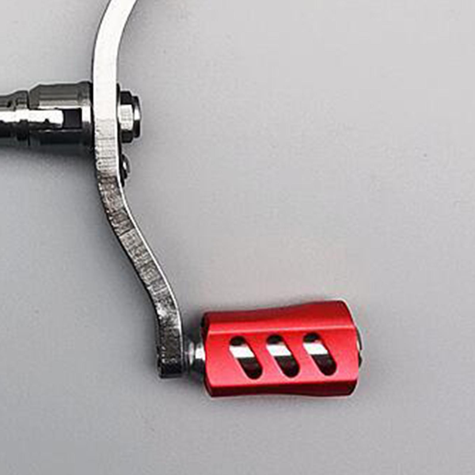 Lightweight Fishing Reel Handle Replacement for Fishing Tackles , Red