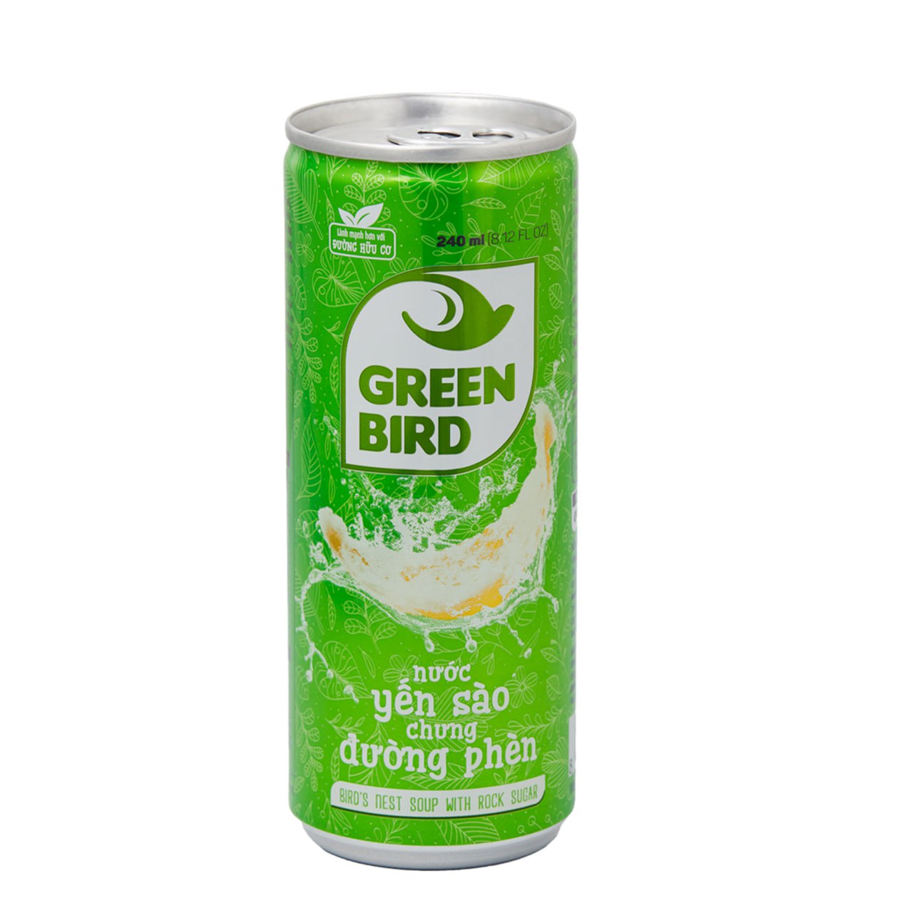 Lốc 6 lon Green Bird - Nước Yến Sào Chưng Đường Phèn - Lốc 6 lon * 240ml