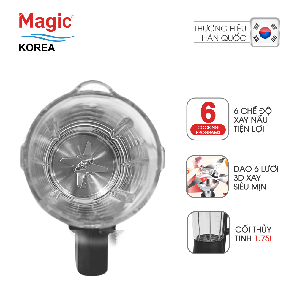 Máy Làm Sữa Hạt Đa Năng Magic A-96 (800W - 1.75 Lít)