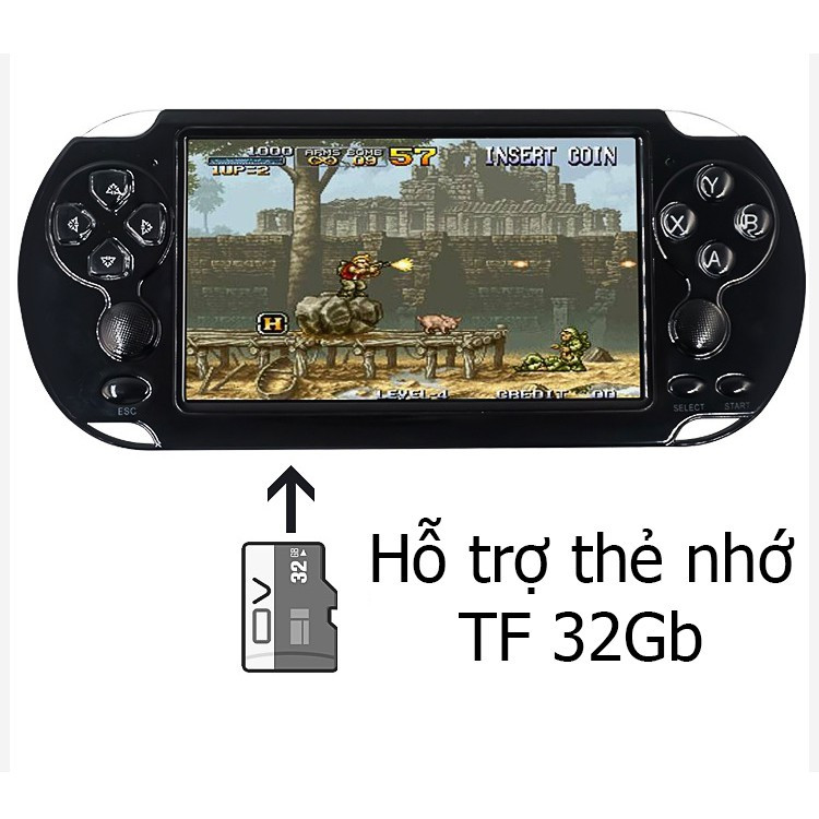 Hình ảnh Máy Chơi Game Cầm Tay Đa Năng PSP X9-S Phiên Bản 8GB - Màu Đen