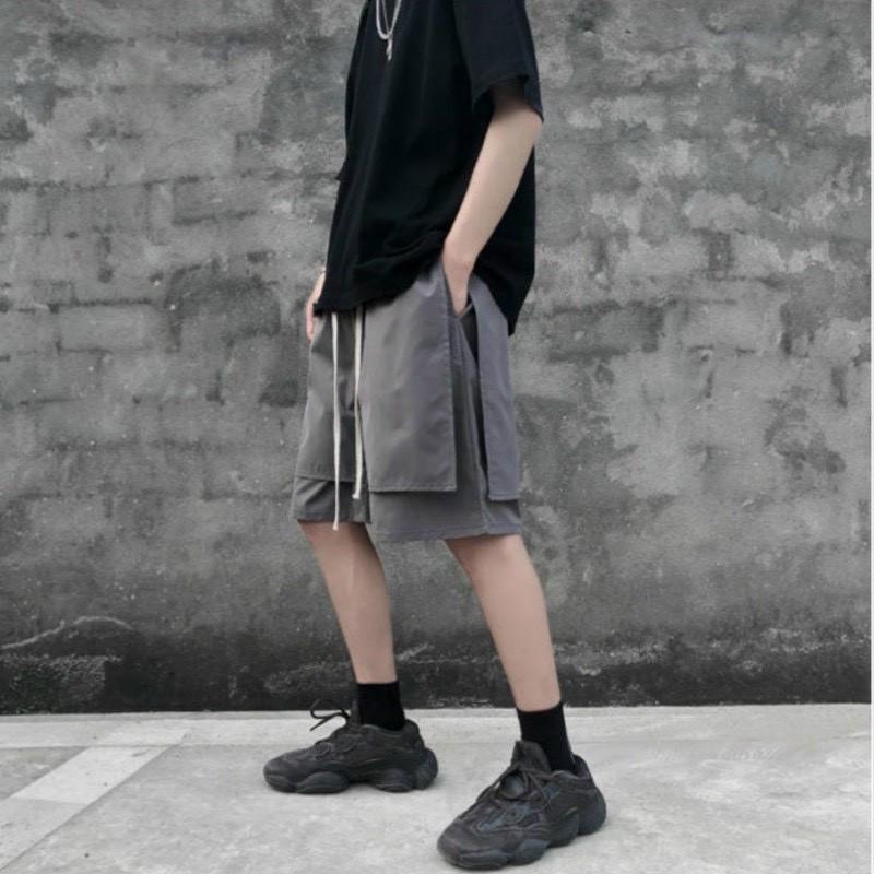 Quần short unisex 2 lớp vải kaki co giãn cực chất