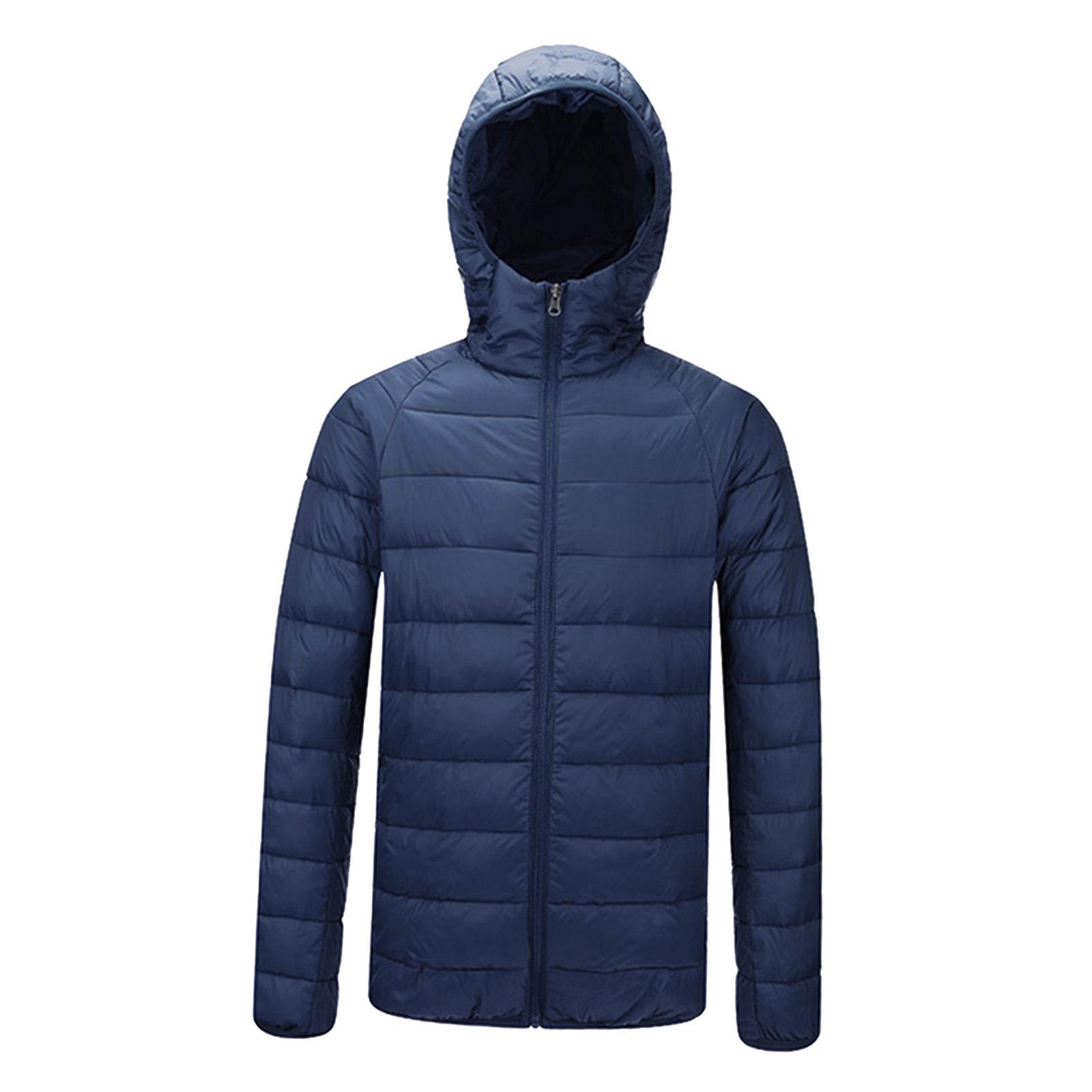 Men's Winter Ultralight Duck Down Jacket Puffer Coat