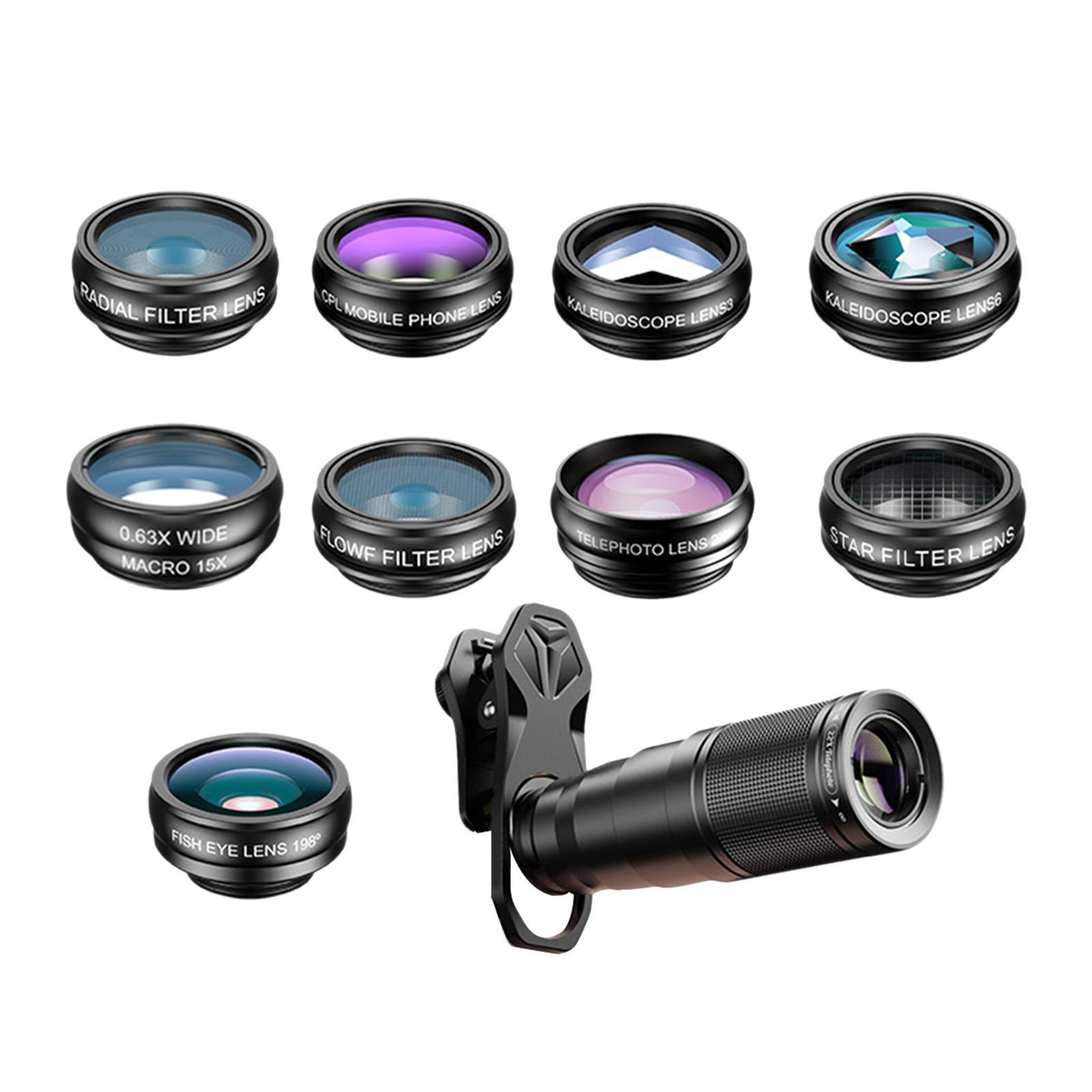 22x Lens for Phone Camera -22x Clip On for Tablet Mobile Phone Camera
