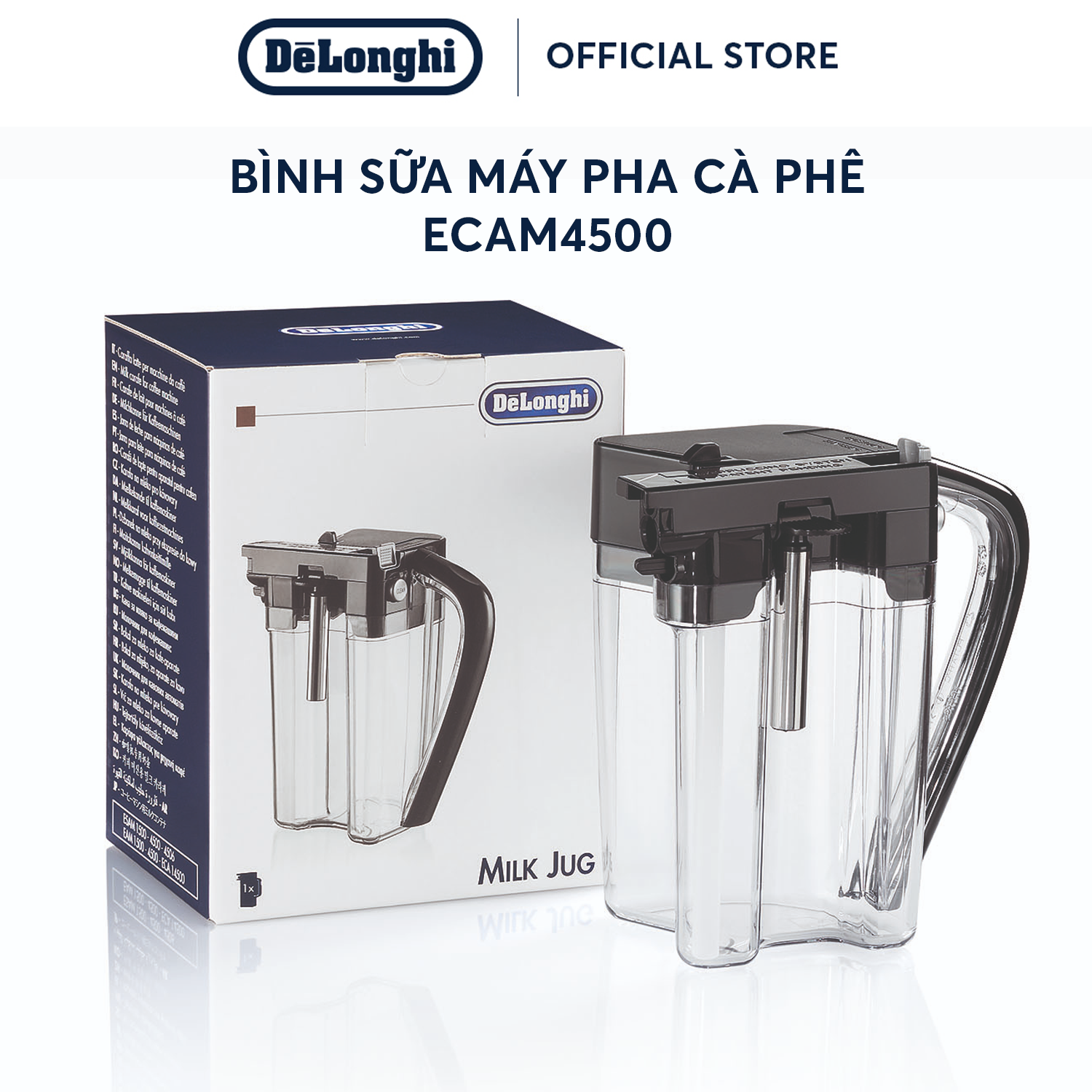 [Hàng chính hãng] Bình sữa máy pha cà phê DeLonghi ESAM4500
