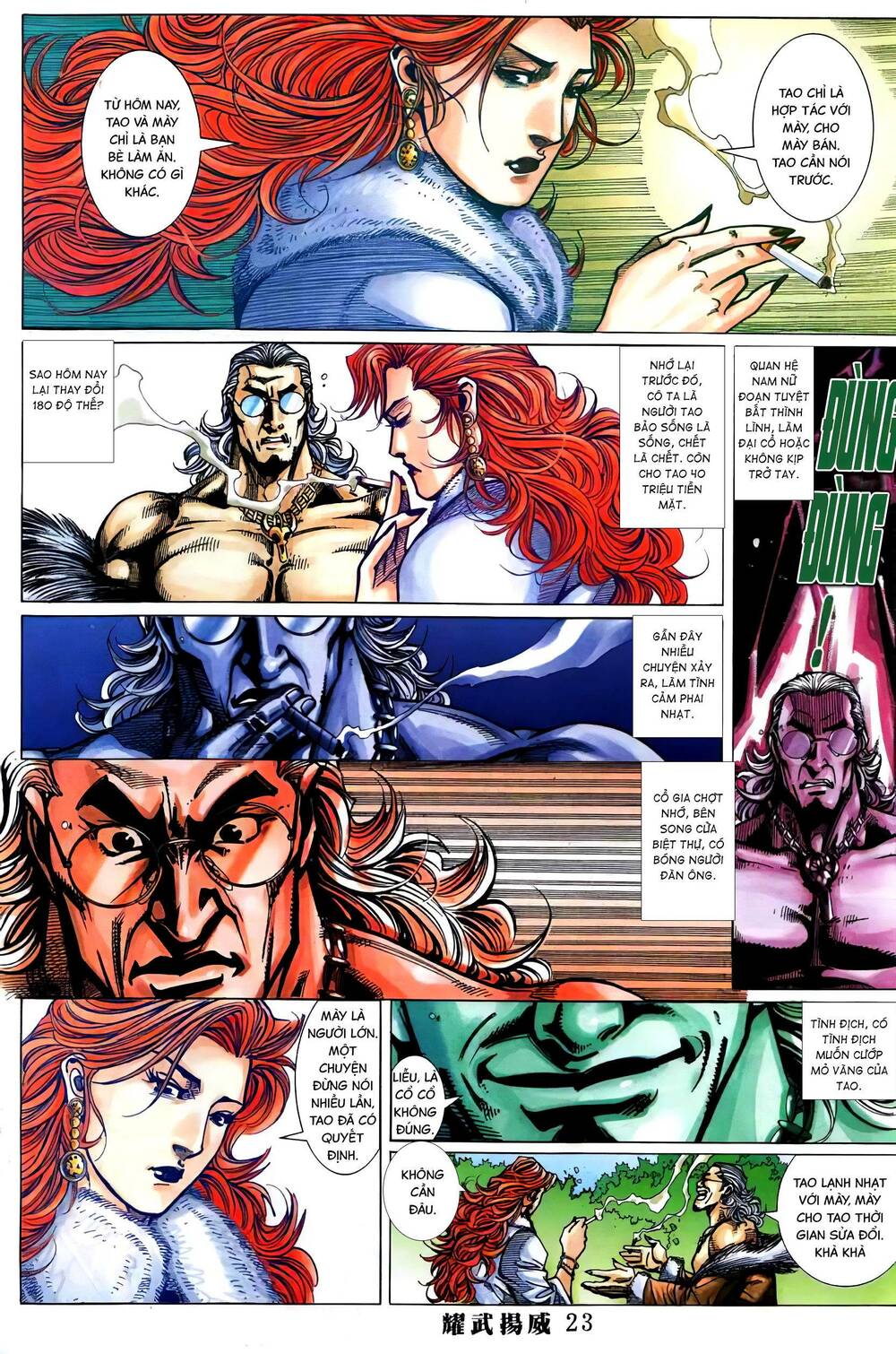 diệu võ dương oai chapter 395 20