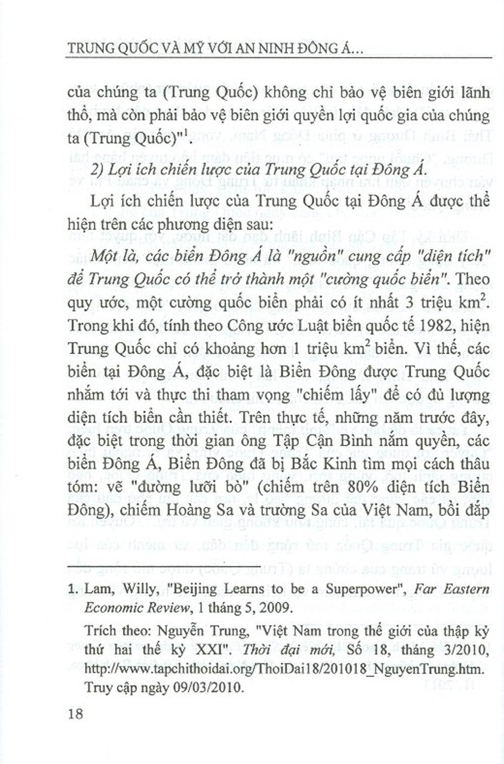 Trung Quốc Và Mỹ Với An Ninh Đông Á Từ Sau Đại Hội Xix Đảng Cộng Sản Trung Quốc Tác Động Và Dự Báo