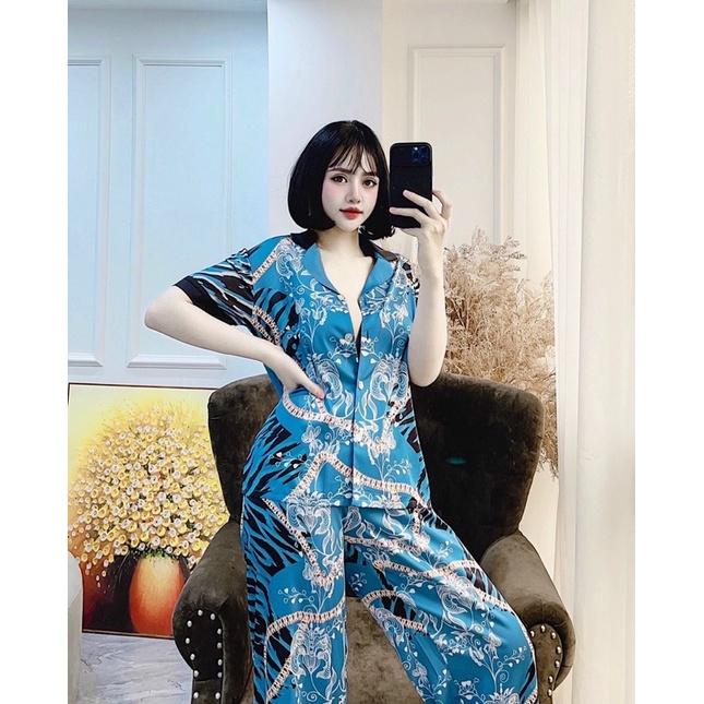 PYJAMA CỘC DÀI HOẠ TIẾT CLC 010 CAO CẤP