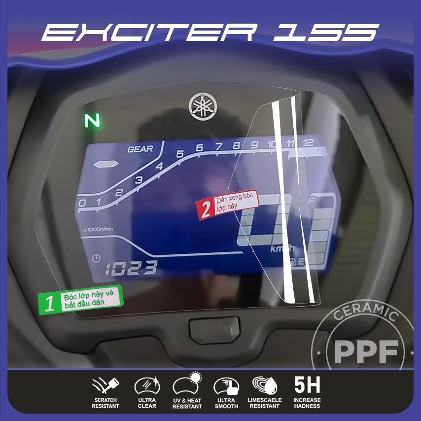 Miếng dán bảo vệ mặt đồng hồ dành cho xe Exciter 155 PPF