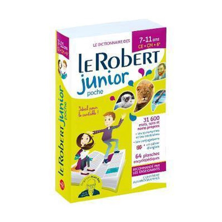 Từ điển tiếng Pháp: Le Robert junior poche