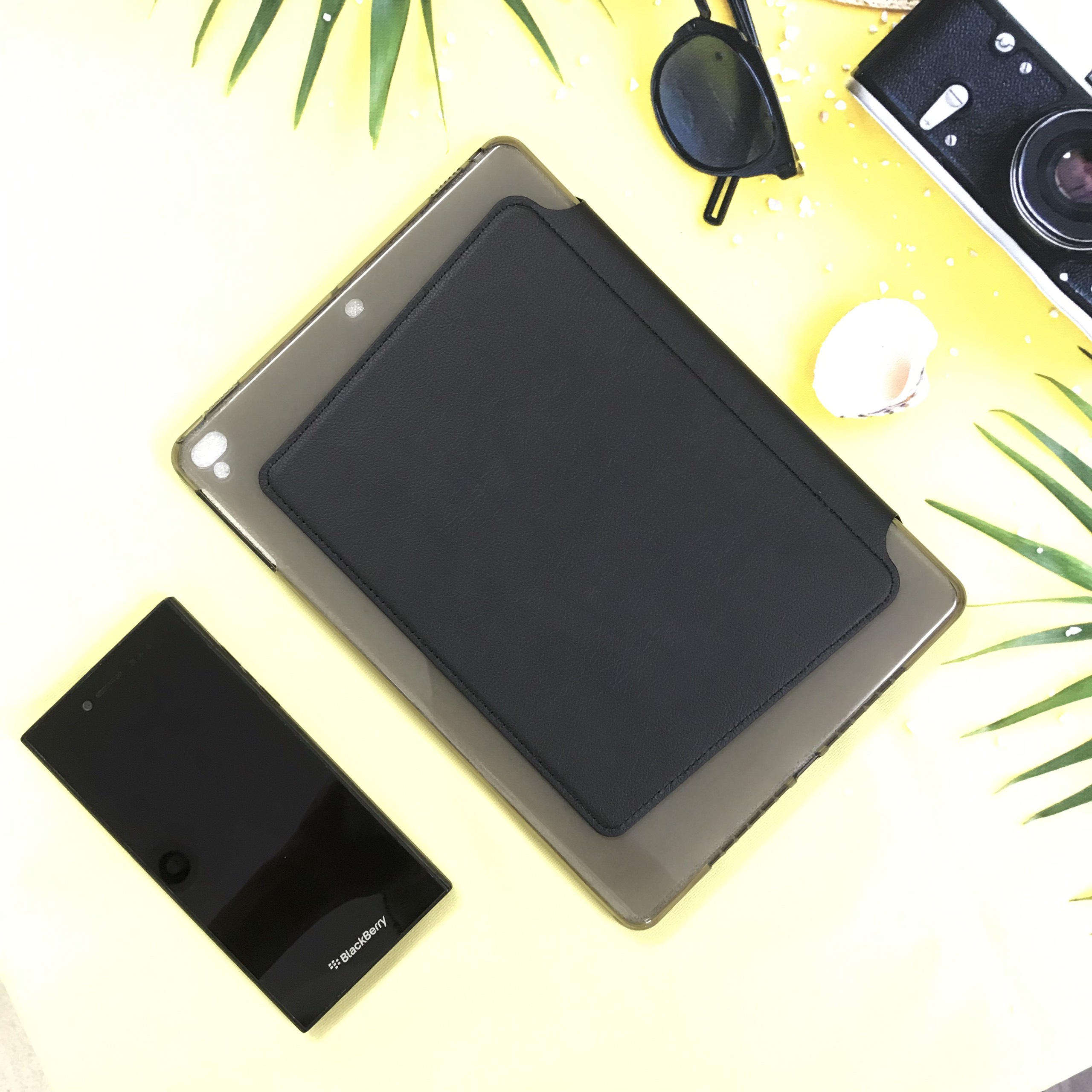 Bao Da Chính Hãng Onjess Dành Cho iPad Mini 1/2/3 Lưng Silicon Chống Sốc Dạng Gấp Chữ Y Dựng Ngang và Đứng Tiện Lợi - Hàng Chính Hãng