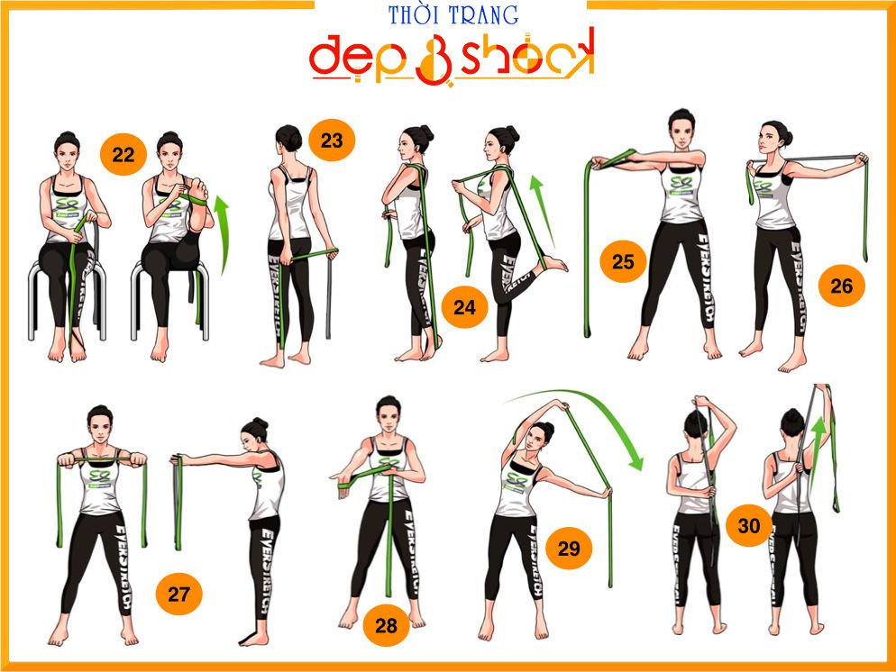 Dây Đai Hỗ Trợ Tập Yoga Sợi Cotton 2m5