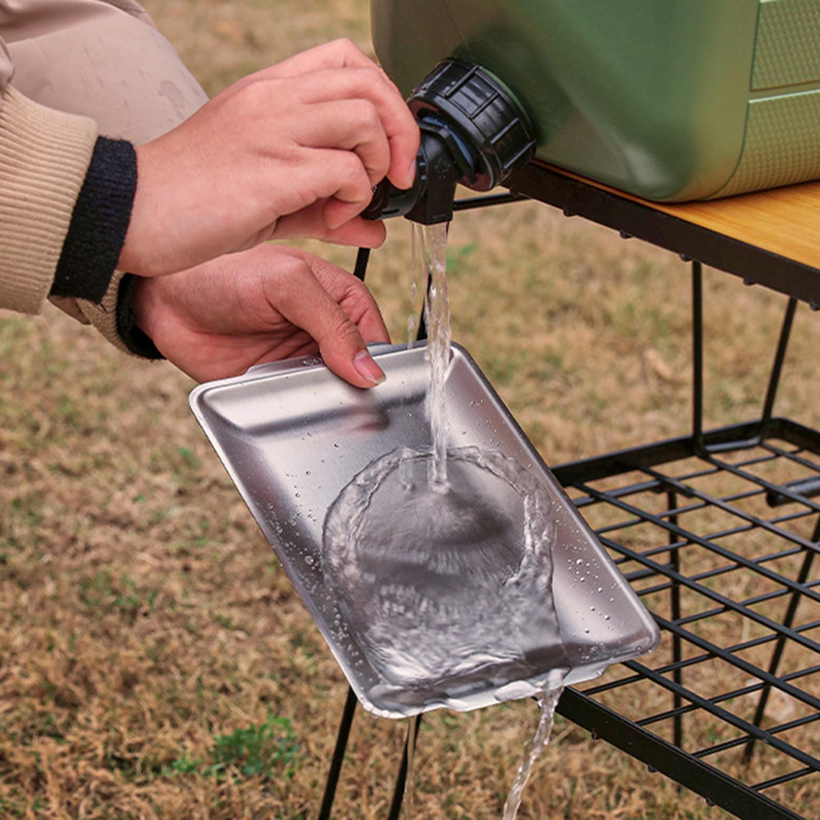 Stainless Steel Serving Tray Snack Food Container for Hotel Restaurant