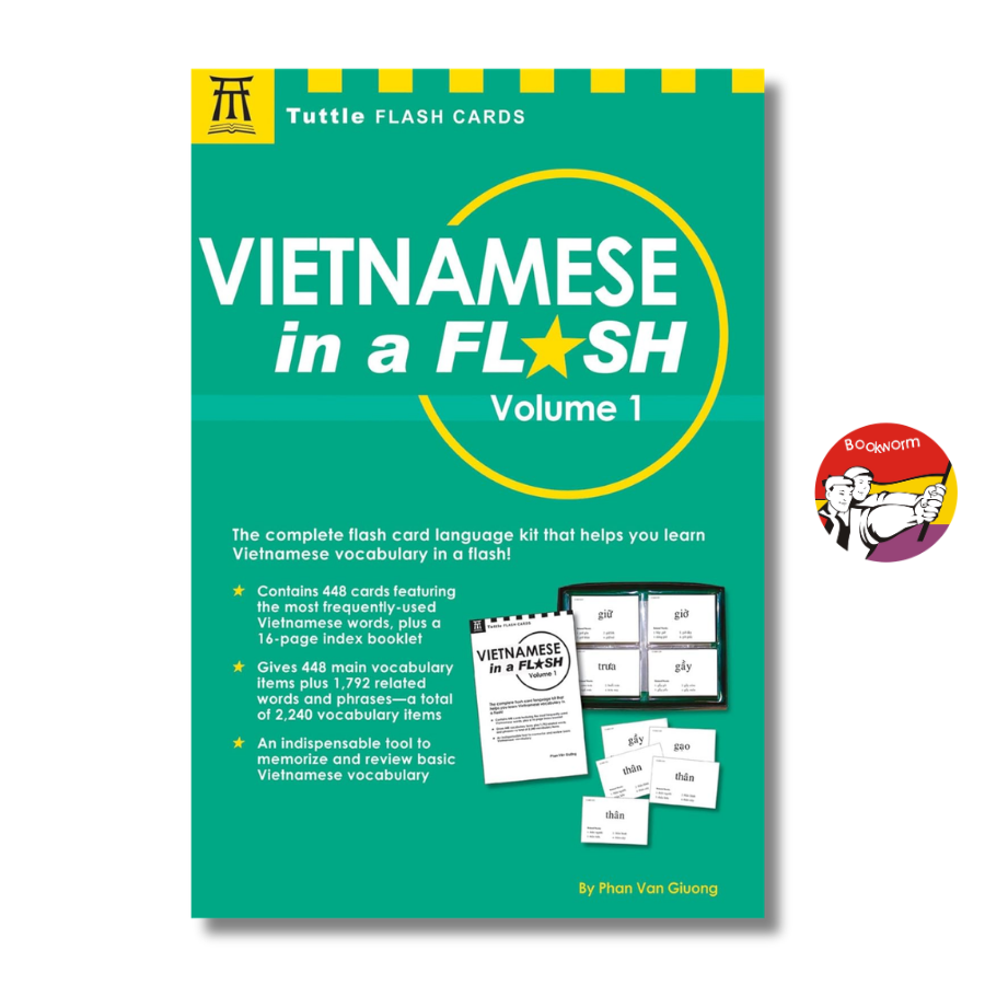 Sách - Vietnamese in a Flash Kit Volume 1 by Phan Van Giuong | Language / Học Tiếng Việt