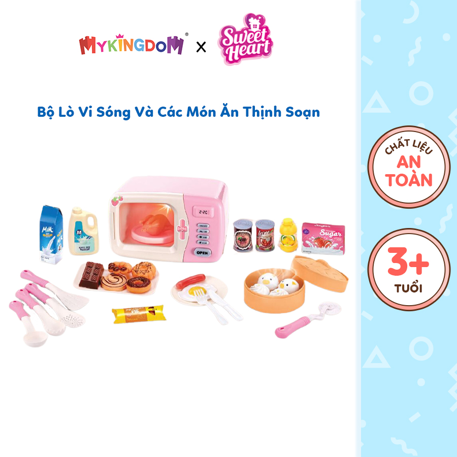 Đồ Chơi Bộ Lò Vi Sóng Và Các Món Ăn Thịnh Soạn SWEET HEART SH8610