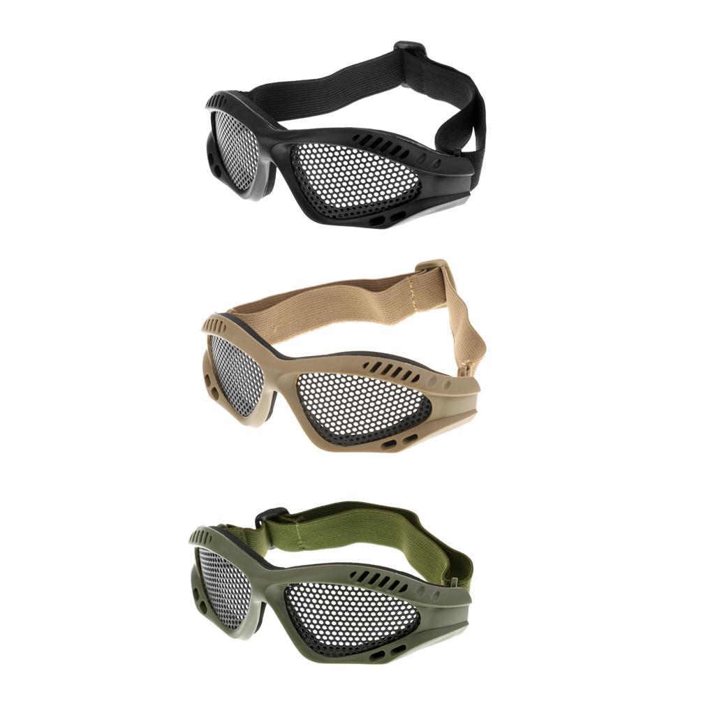No Fog Wire Mesh Goggle / Safety Glasses Eye Protector