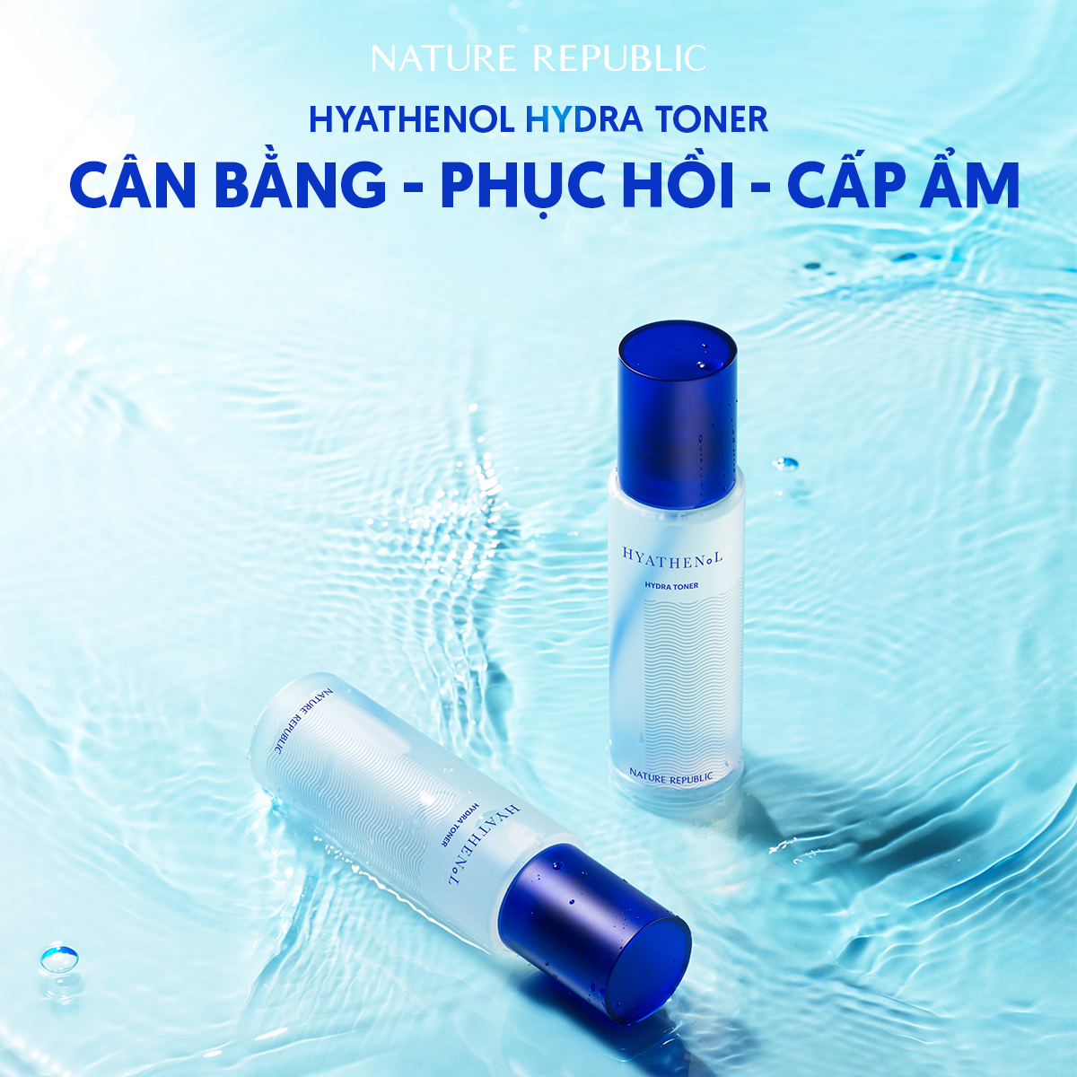 Nature Republic Nước hoa hồng Hyathenol Hydra Toner 150ml