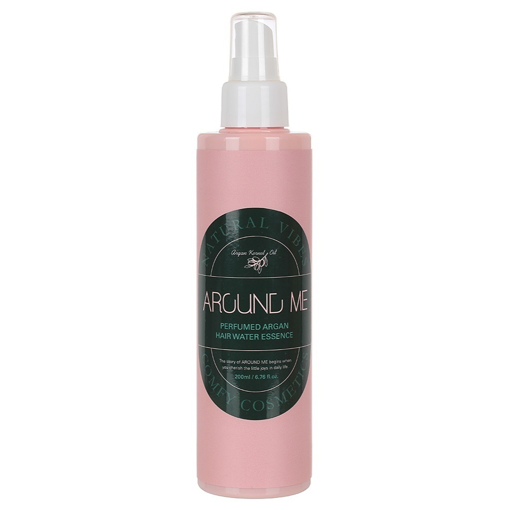 Xịt dưỡng tóc nước hoa phục hồi hư tổn chiết xuất tinh dầu Aroundme Perfumed Argan Hair Water Essence 200ml