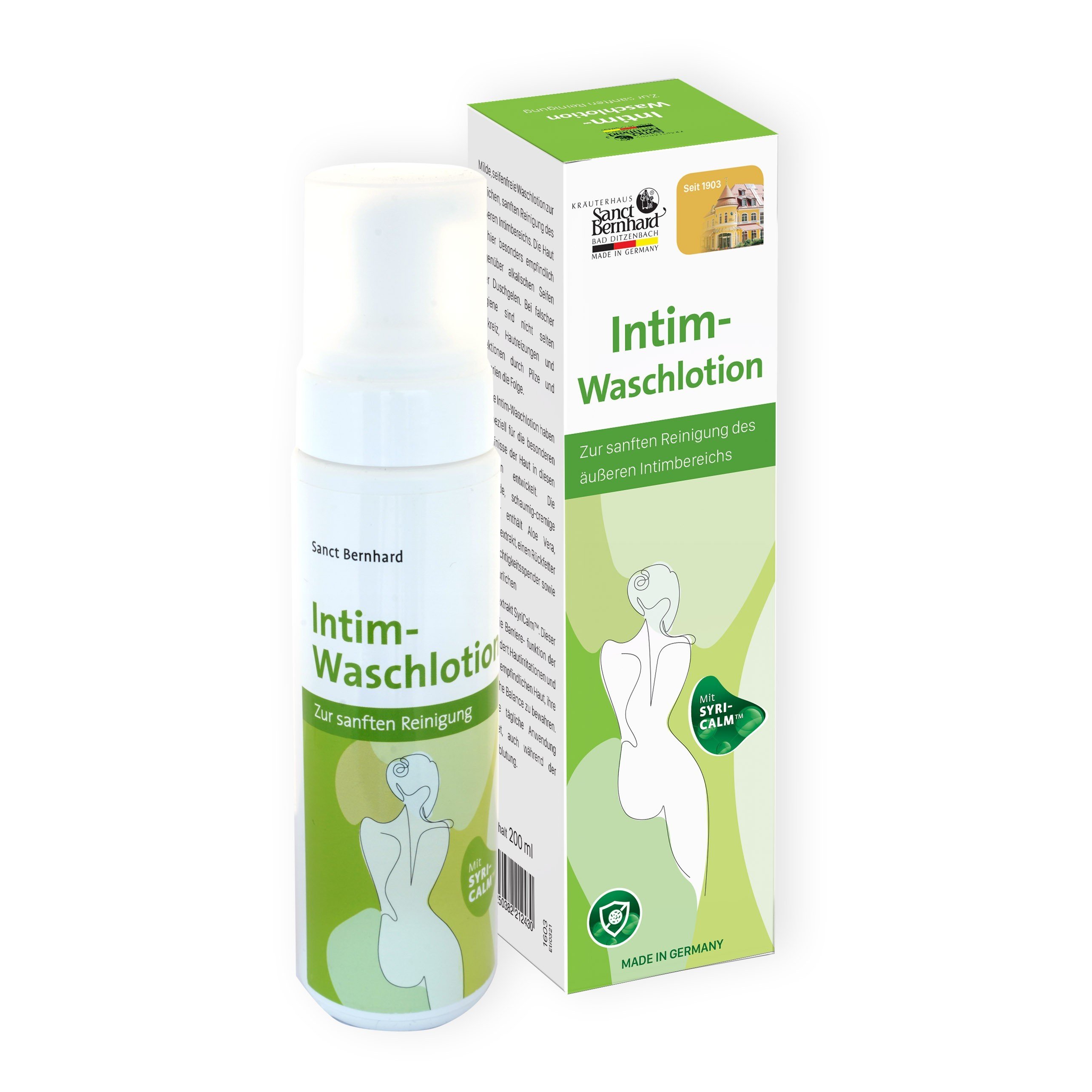 Dung dịch vệ sinh phụ nữ Intim-Waschlotion 200ml chính hãng Sanct Bernhard