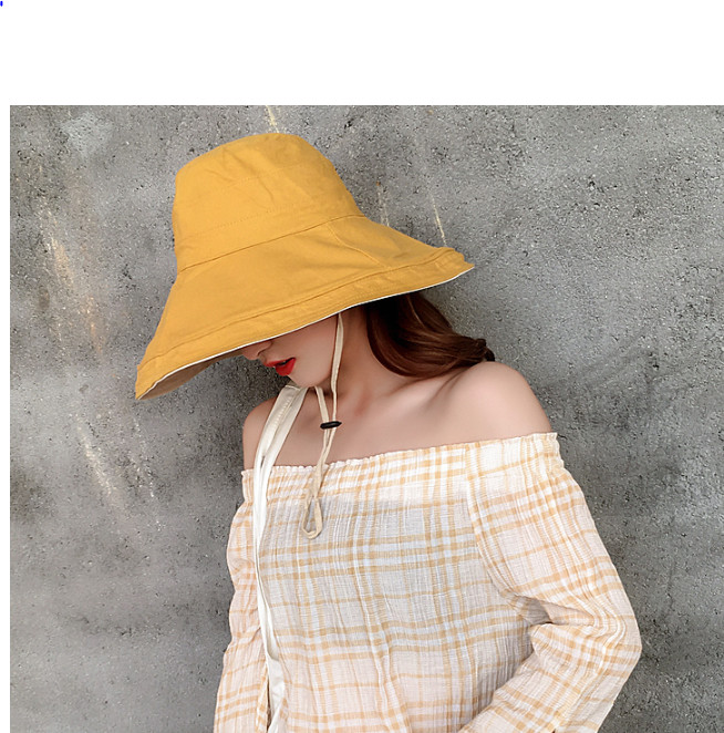 Mũ chống nắng rộng vành chống uv đội 2 mặt cao cấp, nón rộng vành tạo kiểu