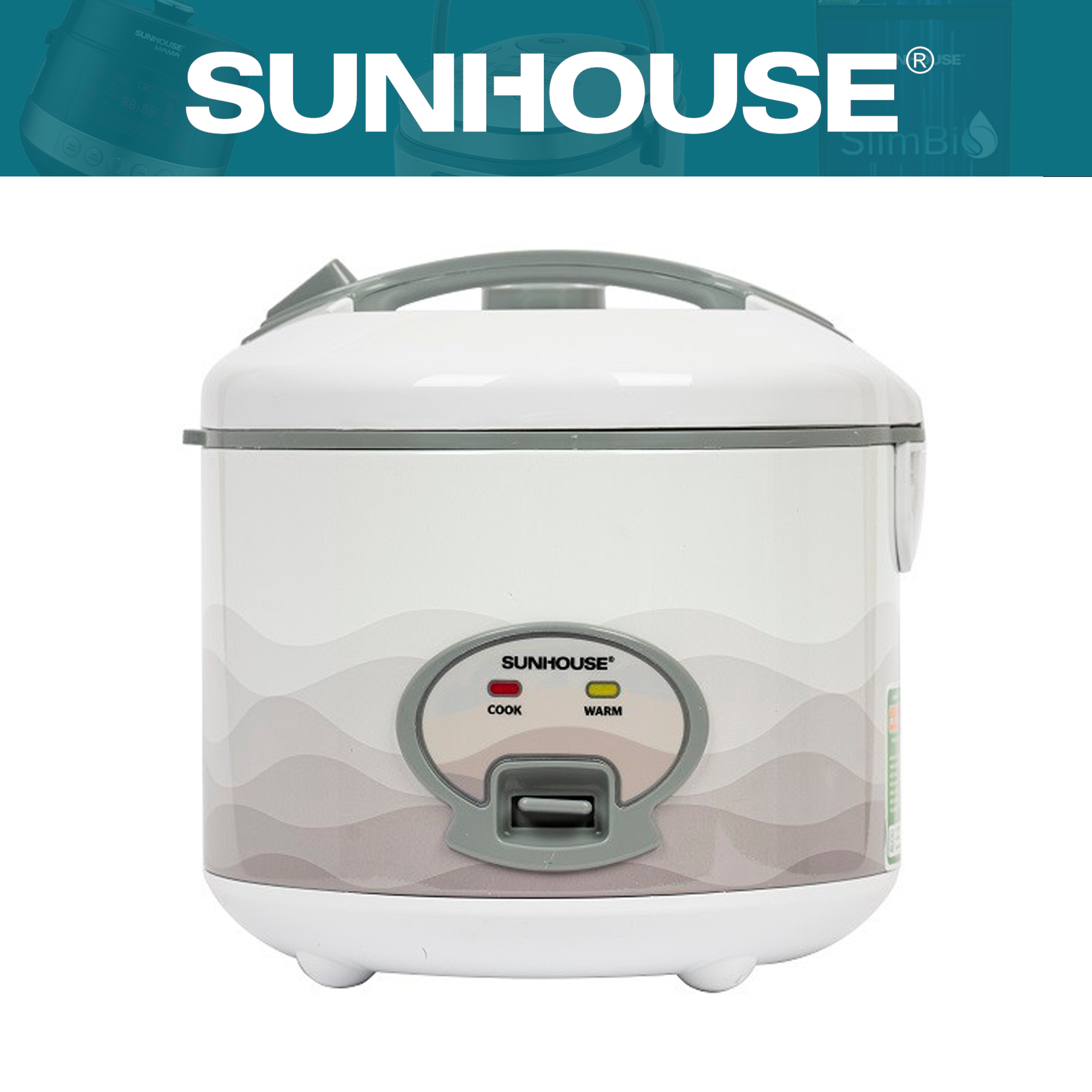 Nồi cơm điện 1.8L SUNHOUSE SHD8602- Hàng chính hãng