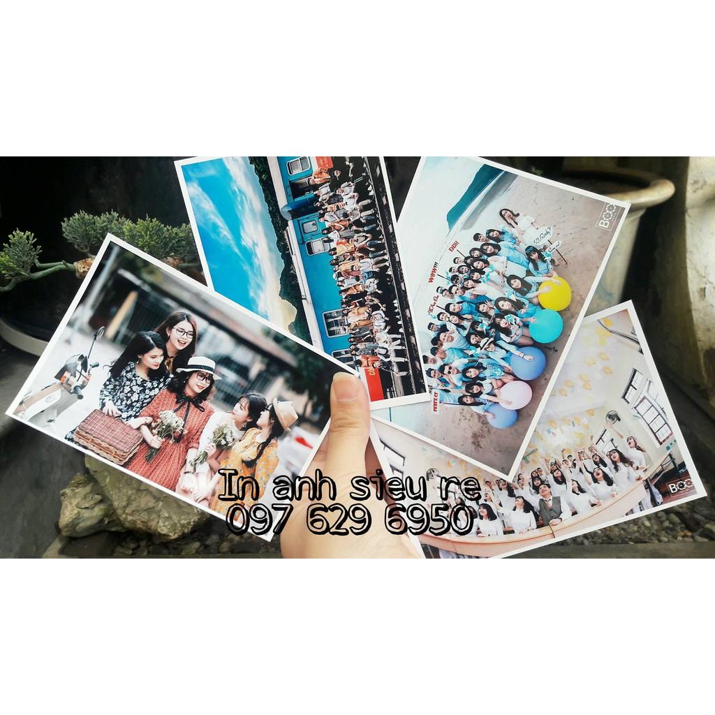 64 ảnh có cán chồng bay màu + Album 6x9cm