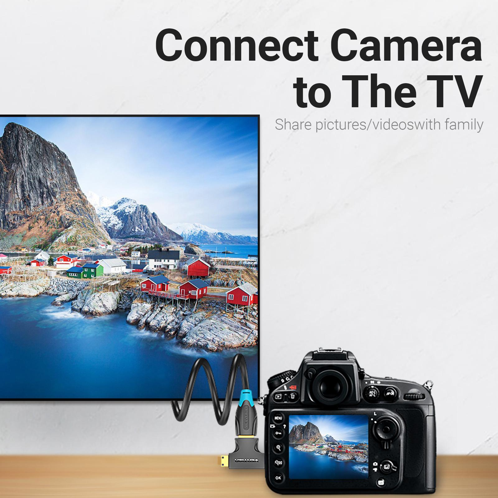 Female to Mini   Male & Micro   Male Adapter Converter