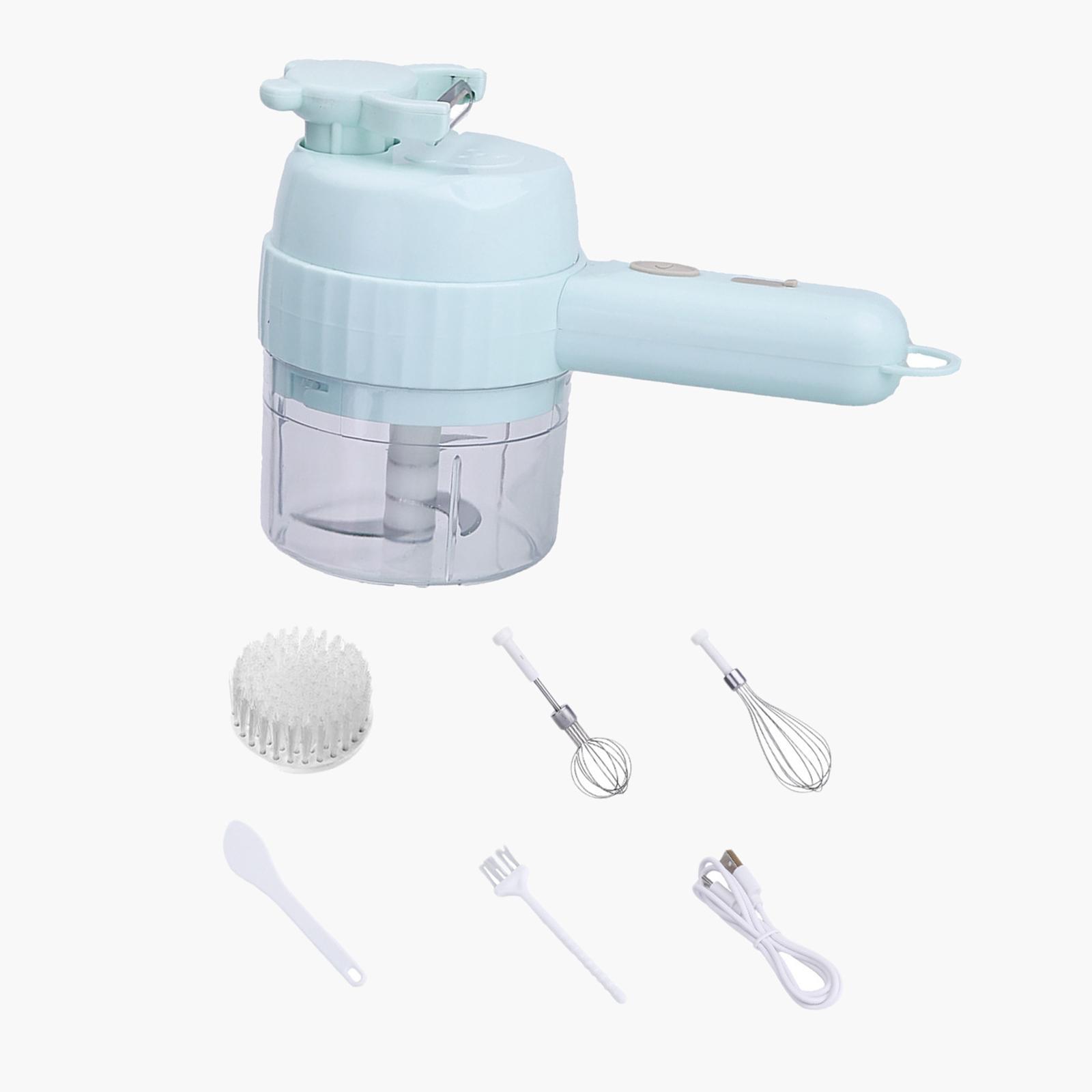 Mini Veggie Chopper Mincer Electric Vegetable Cutter for Carrots Garlic Meat