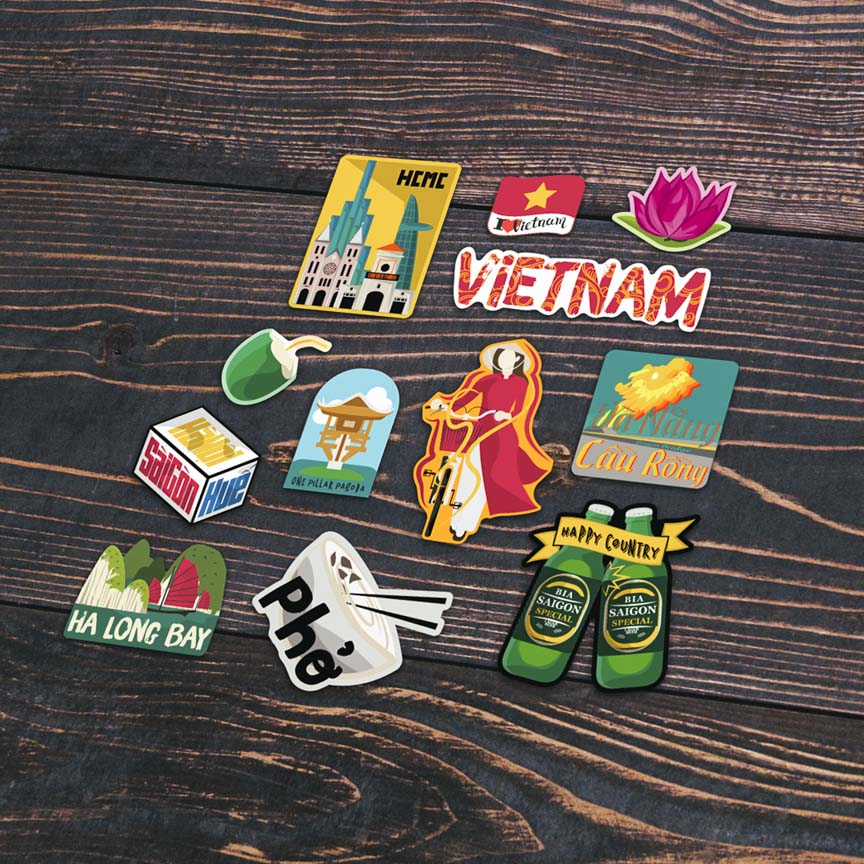 Hình dán cao cấp - Premium Sticker - Việt Nam