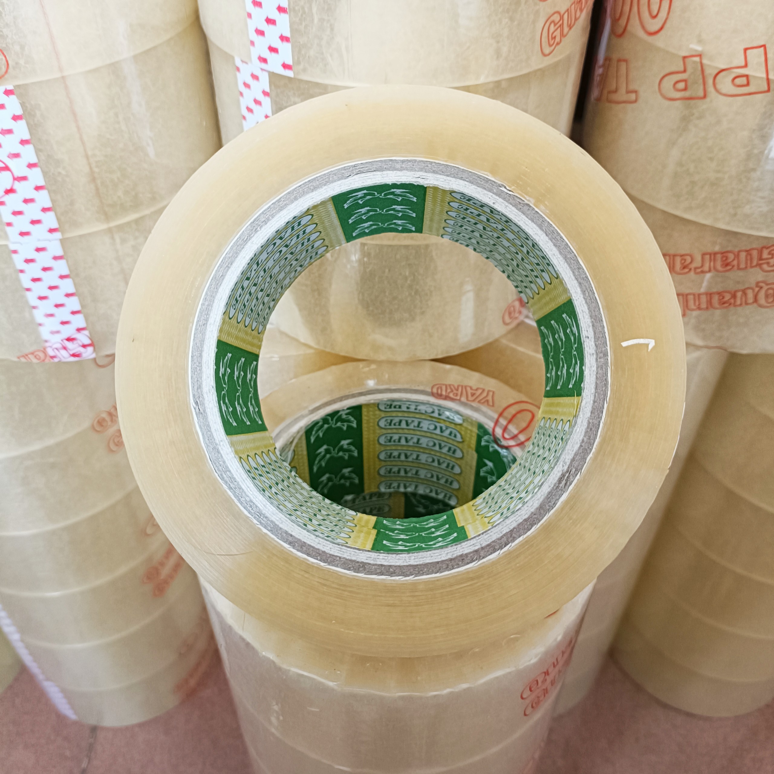 1 Cây Băng Keo Trong Suốt Hoặc Vàng Đóng Thùng Cartin Loại 200 Yard