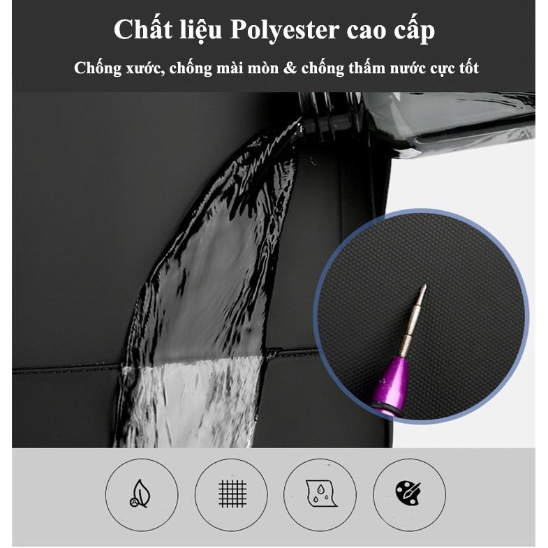 Balo Nam Cao Cấp Đựng Laptop đi làm đi học Ohazo Đa Chức Năng, Chống Nước, Chống Xước - Tặng kèm cáp sạc USB - BL145