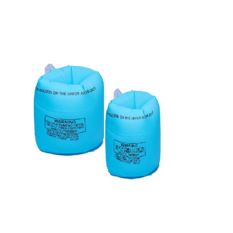 2pcs Kids Swimming Arm Ring Foldable PVC Safety Durable Inflatable Swimming Arm Band Rings Children Float Air Sleeves Circle