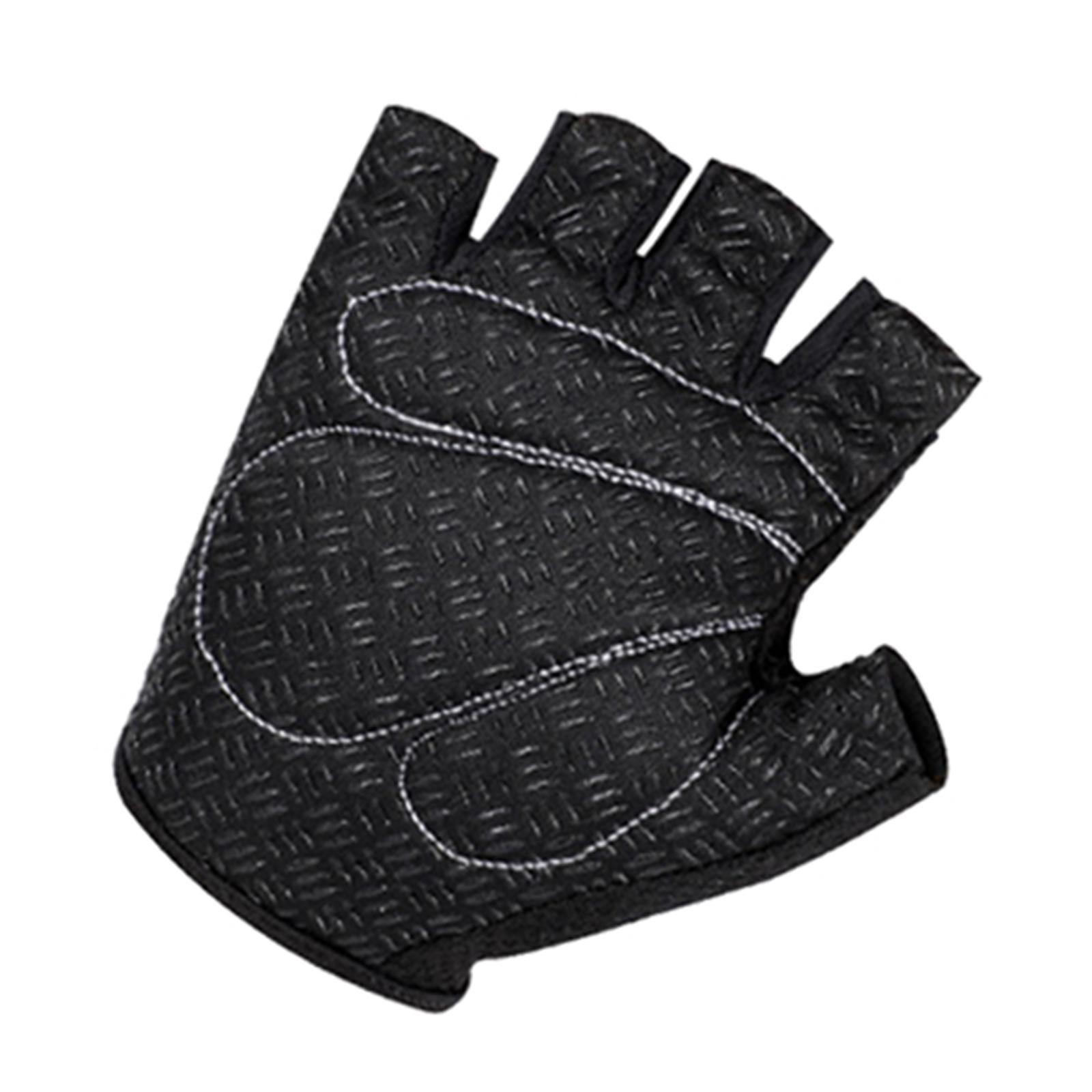 Half Finger Cycling Gloves Sports Light Weight Road Bike Unisex Red M