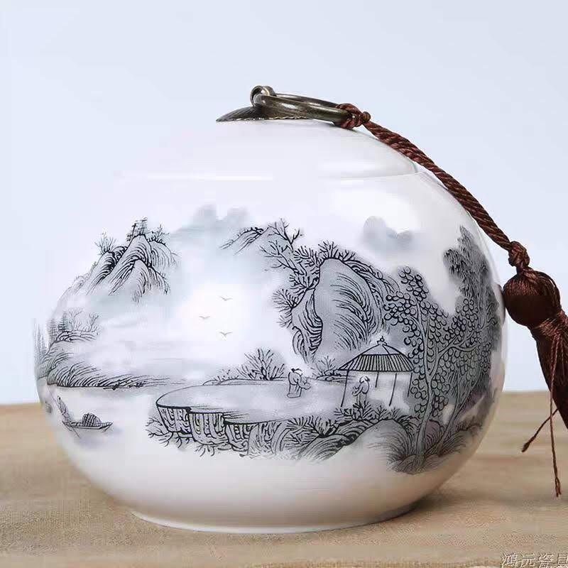 Hũ gốm đựng chè hàng có sẵn
