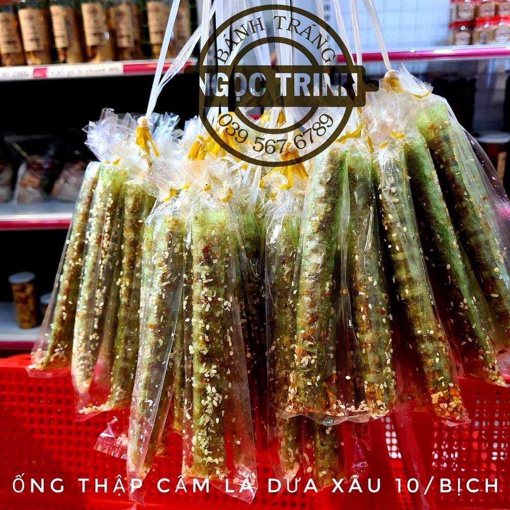 Bánh tráng ống thập cẩm đủ màu (5 túi) cực ngon bánh tráng Ngọc Trinh