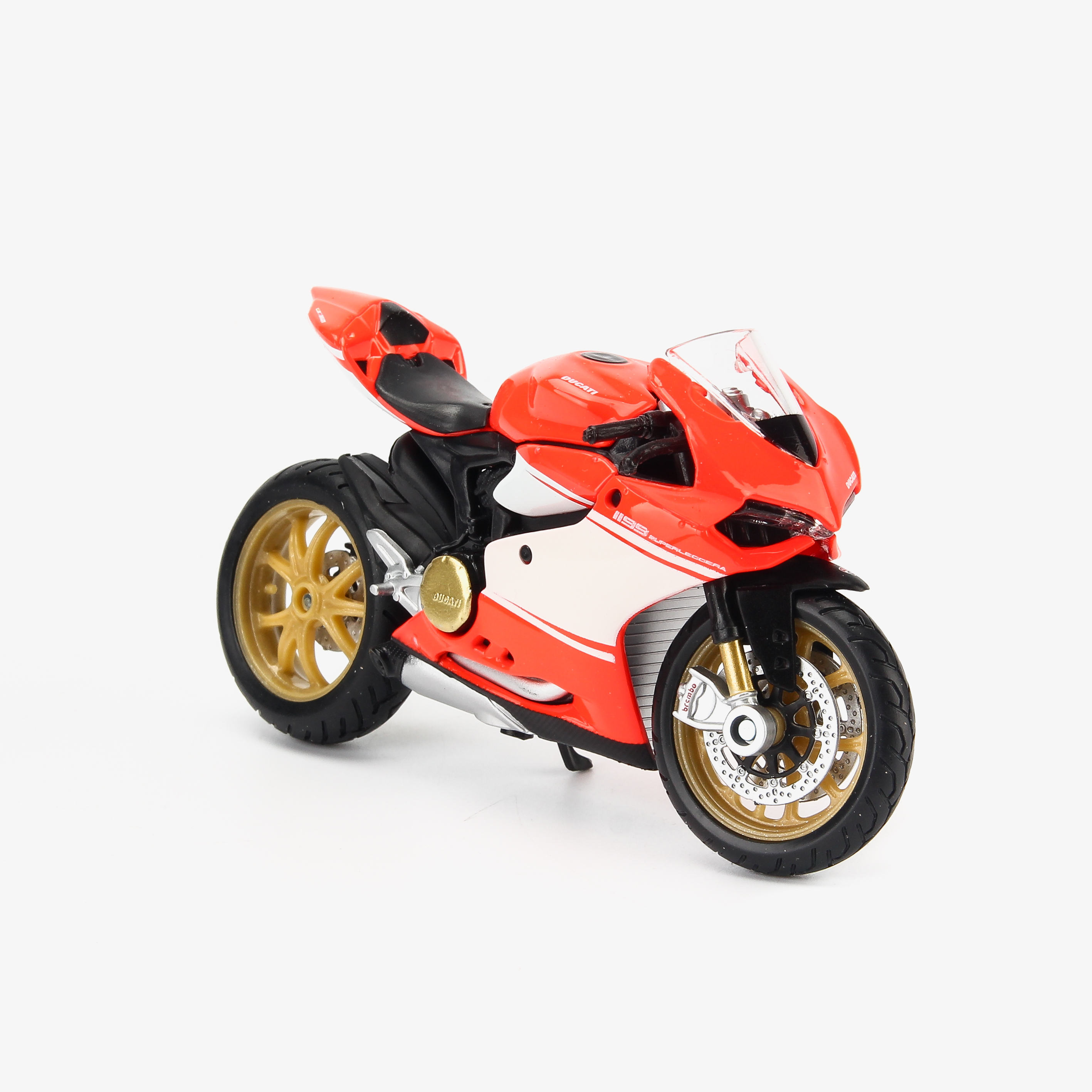 Mô hình xe mô tô Ducati 1199 Superleggra Fluorescent 1:18 Maisto  20-13100