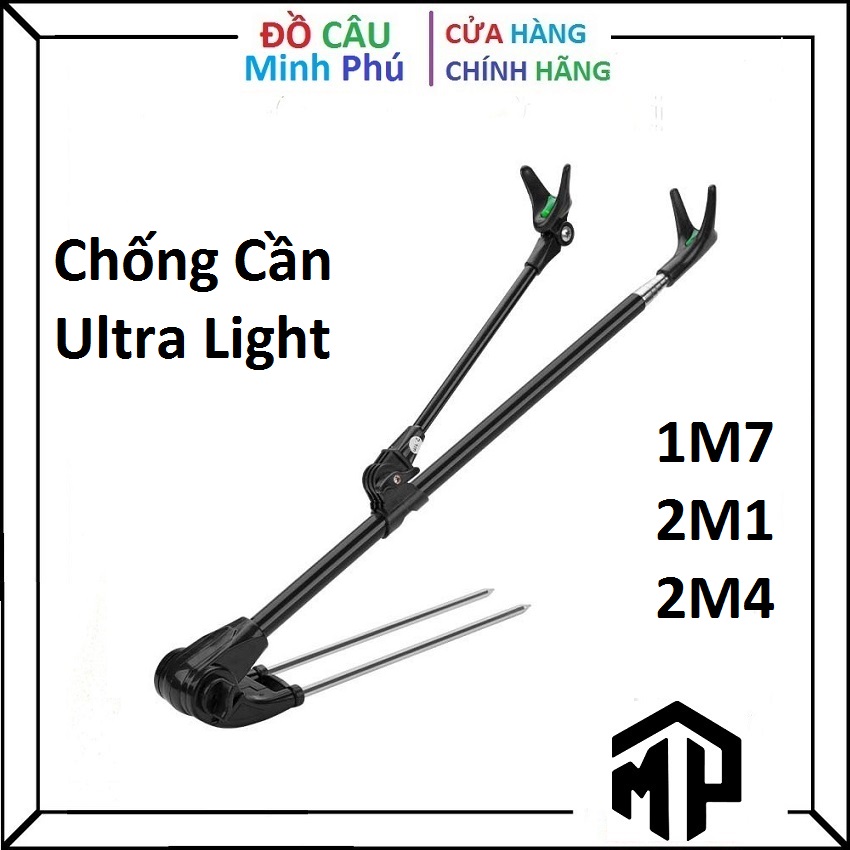 Chống cần Câu Đài Ultra Light , Chống Cần Câu Tay  Cacbon Cao Cấp - Minh Phú