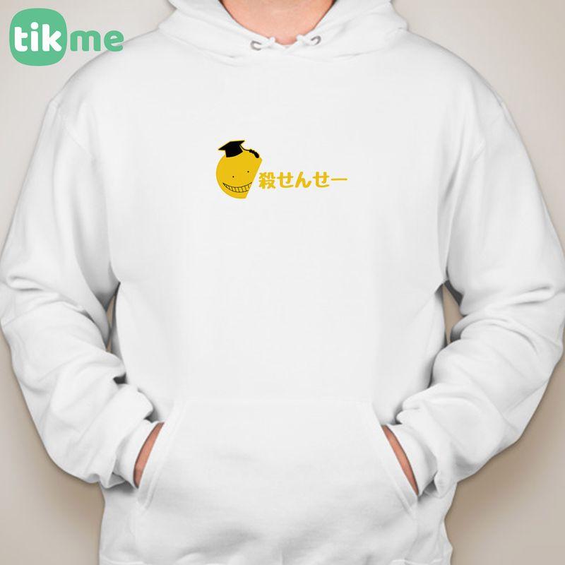 Áo Hoodie, áo nỉ Tikme nam nữ koro sensei lớp học ám sát size XS-2XL, chất vải cotton