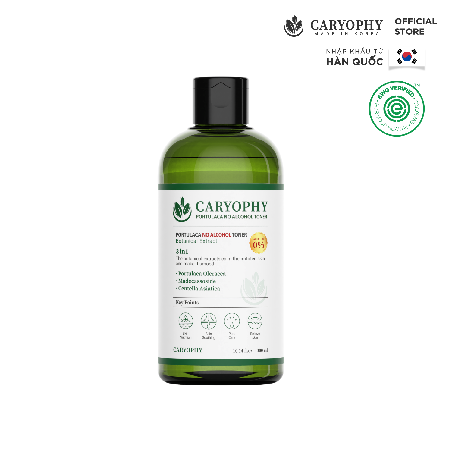 TONER CARYOPHY PORTULACA TONNER 300ML