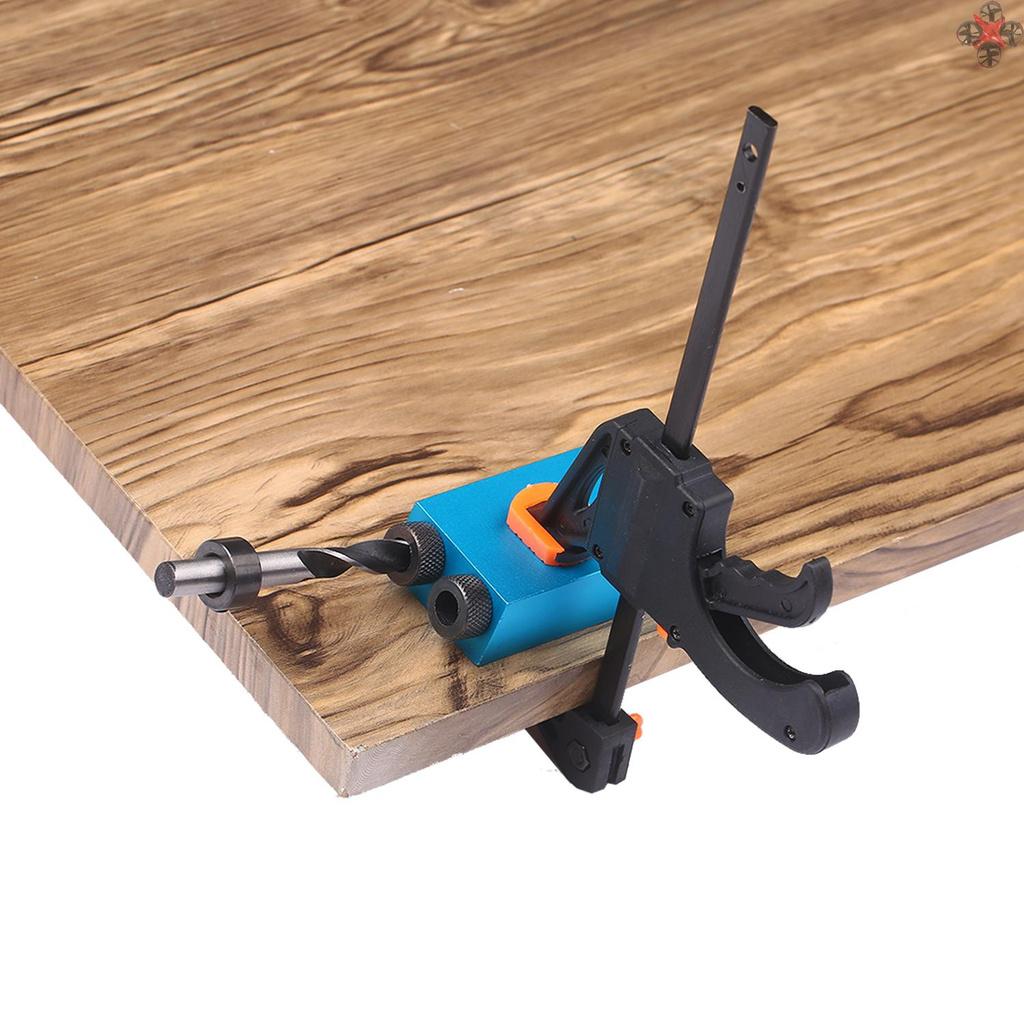 Bộ 15 Phụ Kiện Định Vị Lỗ Khoan 8mm 10mm 15 Độ