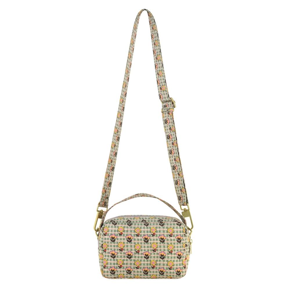 Cath Kidston - Túi đeo chéo/The Heartly Cross Body - Check Ditsy - Green