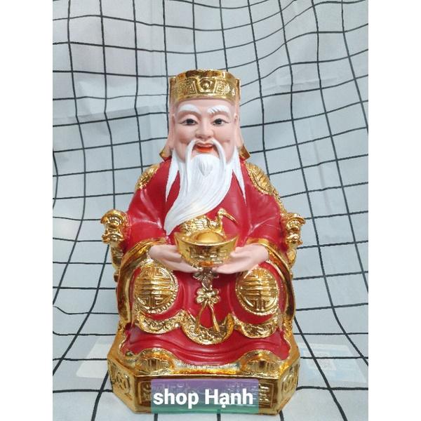 Tượng Ông Địa Thần Tài cao 25 cm