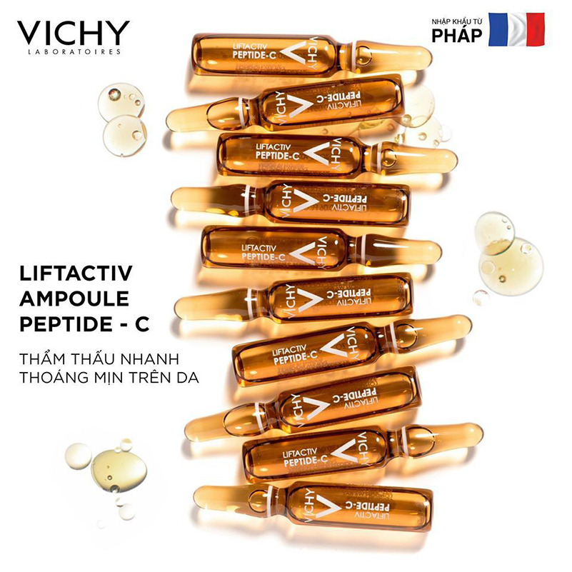 Tinh chất cô đặc Liftactiv Specialist Ampoule Glyco c giúp dưỡng sáng da, mờ thâm nám ban đêm 2ML x 10/Hộp