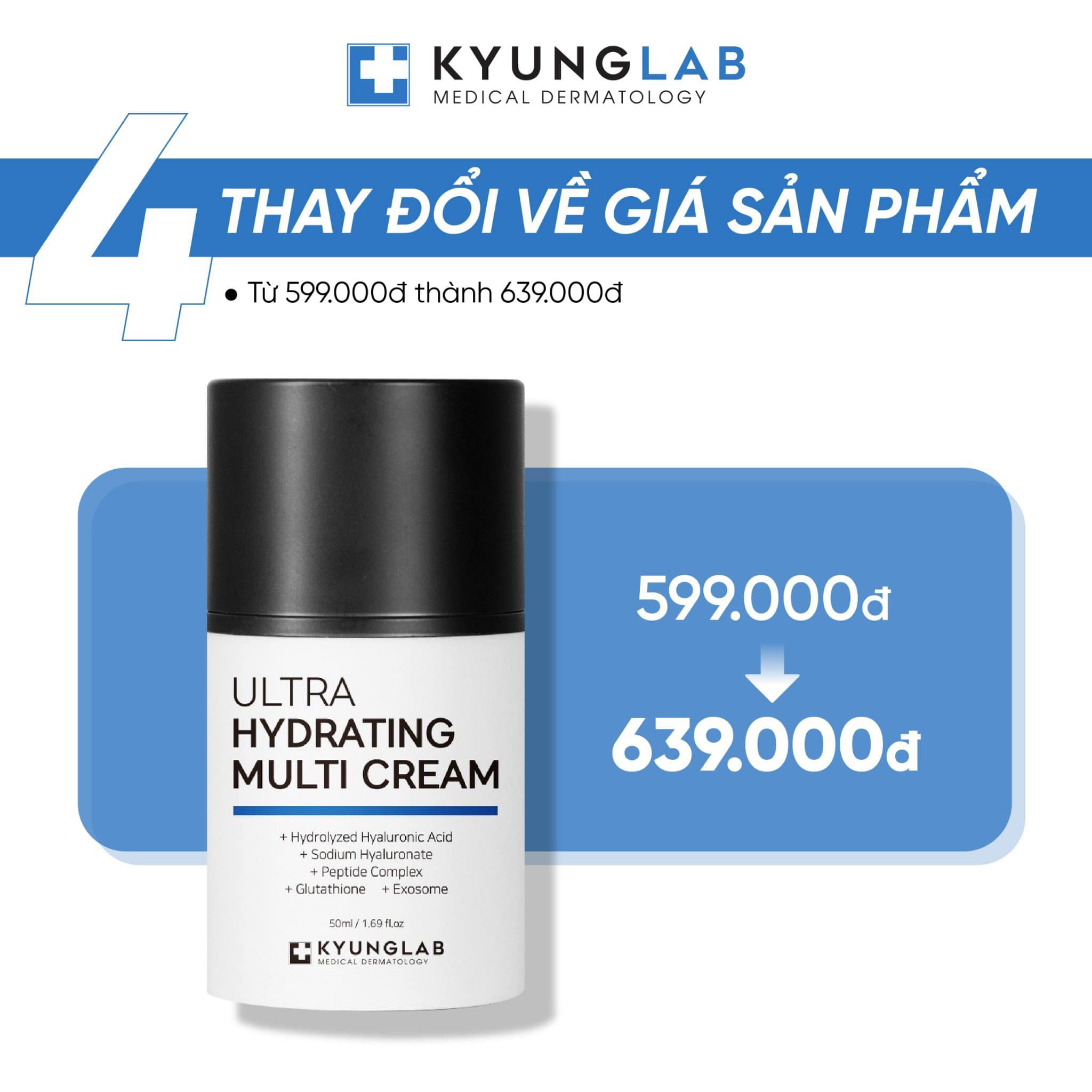 Kem Dưỡng ẩm Chống Lão Hóa Cho Da Kyung Lab Ultra Hydrating Multi Cream 50ml