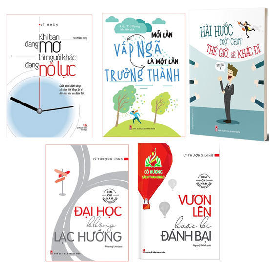 Sách - Combo 5 Cuốn: Những Năm Đại Học Đáng Giá