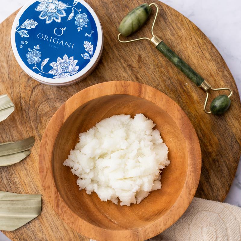 Tẩy Tế Bào Chết Body Origani - Bodycare Exfoliating Salt Scrub - Làm Sạch Da Và Cung Cấp Độ Ẩm Cho Da (Hương Vải Mùa Hè)