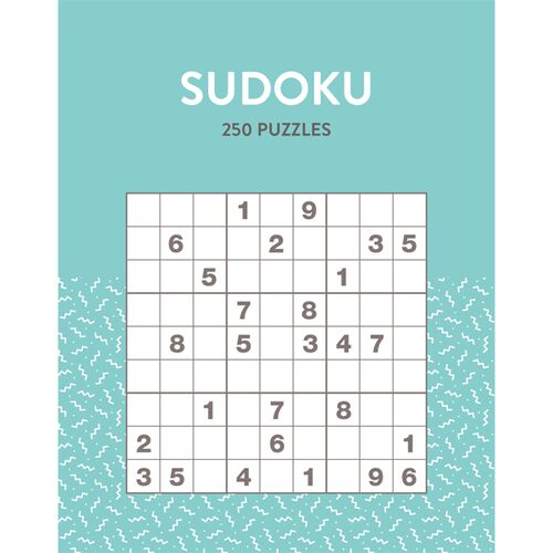 250 Puzzles - Sudoku - Pastel Blue