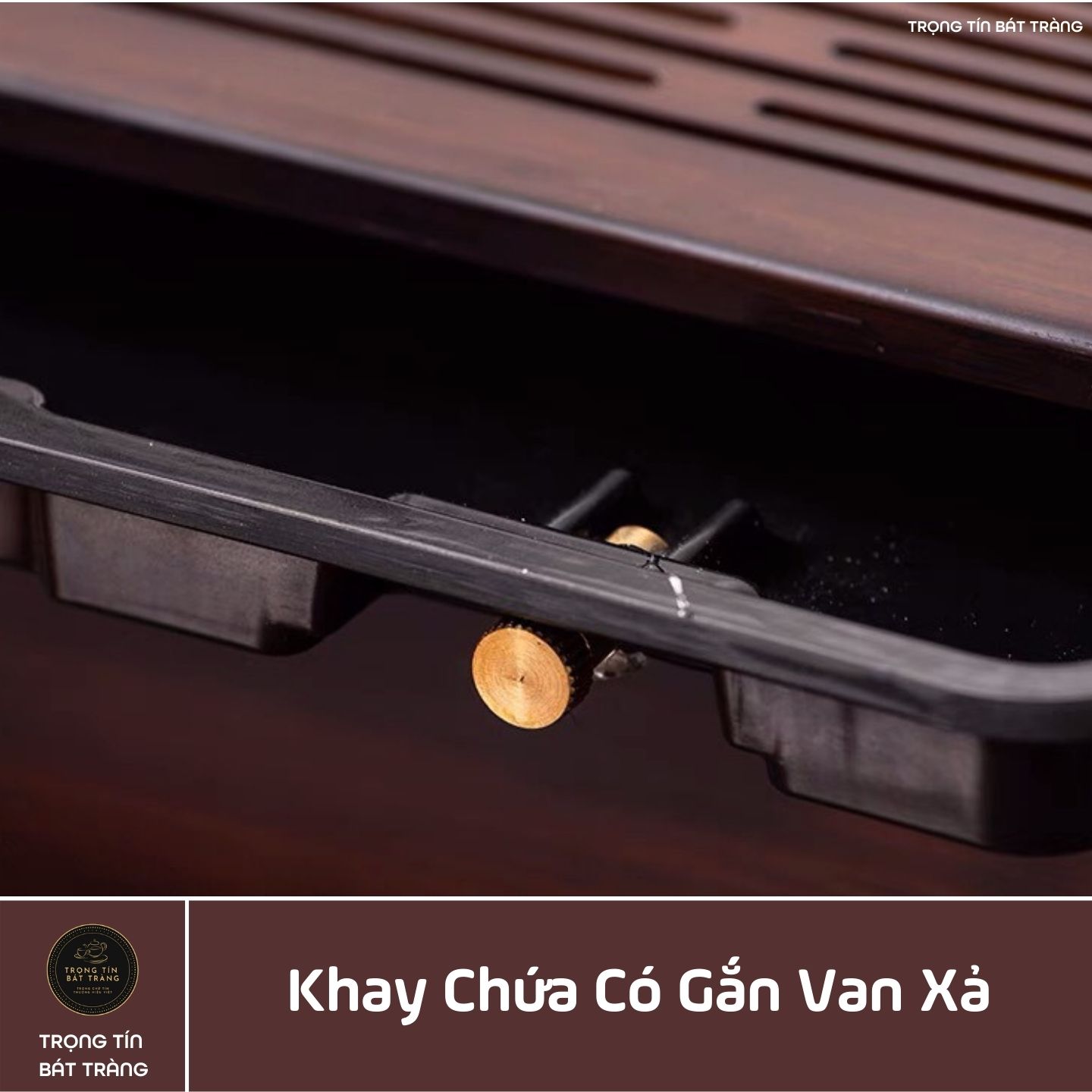Khay Trà Tre Cao Cấp Hình Chữ Nhật 3 Kích Thước KT 61