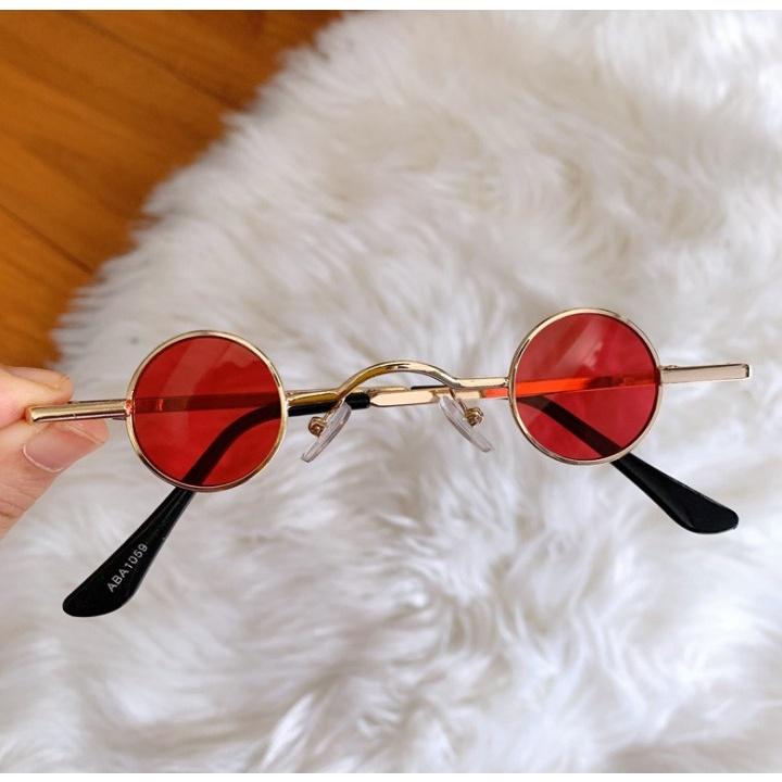Mắt Kính Gọng Tròn Phong Cách Hàn Quốc - Kính retro thời trang siêu xinh