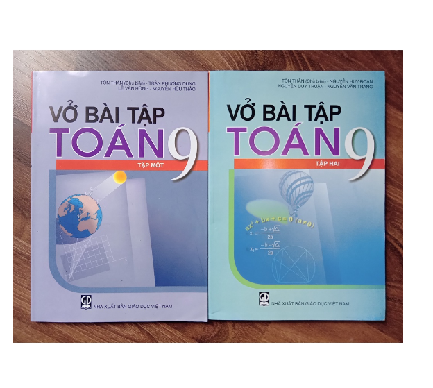 Sách - Combo Vở bài tập toán 9 - ( Tập 1 + Tập 2 )