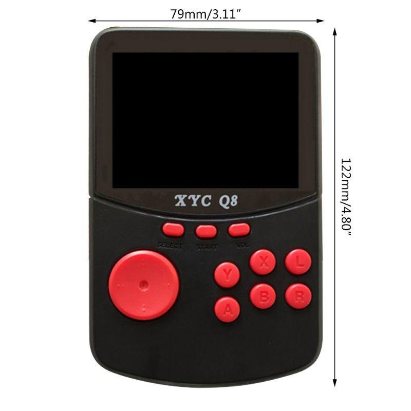 Máy chơi game 4 nút mini cầm tay với hơn 506 game cổ điển XYC Q8